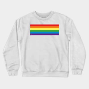 LGBT | Long Rainbow Gay Pride Flag Crewneck Sweatshirt